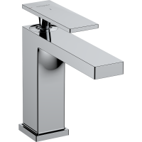 Смеситель для раковины hansgrohe Tecturis E 110 CoolStart, EcoSmart+, с донным клапаном