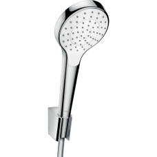 Душевой набор hansgrohe Croma Select S 110 1jet с держателем и шлангом 125 см 26420400, белый/хром