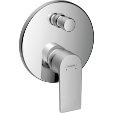 Смеситель для ванны hansgrohe Rebris E, скрытого монтажа, с защитной комбинацией EN1717