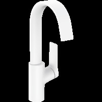 Смеситель для раковины hansgrohe Vivenis 210 с поворотным изливом, 75030700/U, матовый белый, уцененный товар