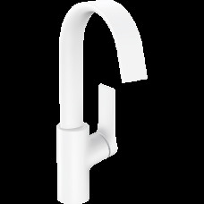 Смеситель для раковины hansgrohe Vivenis 210 с поворотным изливом, 75030700/U, матовый белый, уцененный товар