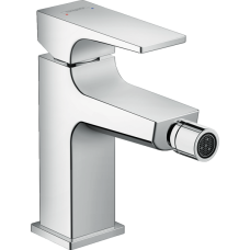 Смеситель для биде с донным клапаном Push-Open Hansgrohe Metropol