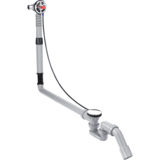 Скрытая часть системы налива/слива-перелива для нестандартных ванн hansgrohe Exafill S 58116180