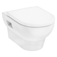 Унитаз hansgrohe GladeLake S подвесной с сиденьем с микролифтом, белый