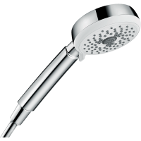 Ручной душ hansgrohe Crometta 100 3jet Multi, белый/хром