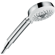 Ручной душ hansgrohe Crometta 100 3jet Multi 26823400, белый/хром