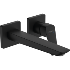 Внешняя часть смесителя для раковины hansgrohe Logis Fine скрытого монтажа, 71256670, матовый черный