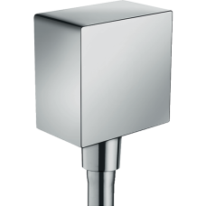 Шланговое подключение hansgrohe FixFit Square с клапаном обратного тока