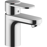 Смеситель для раковины hansgrohe Vernis S 70 CoolStart, со сливным гарнитуром 71540000, хром