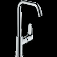 Смеситель для раковины hansgrohe Focus 240 с поворотным изливом 31609000, хром