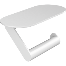 Держатель для туалетной бумаги hansgrohe WallStoris с полкой