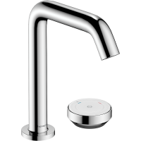 Смеситель для раковины hansgrohe Tecturis S 150 CoolStart EcoSmart+, с донным клапаном