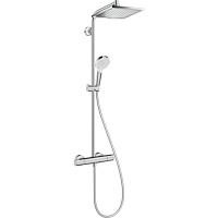 Душевая система hansgrohe Crometta Е 240 1jet с термостатом, хром
