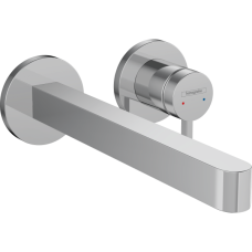 Смеситель для раковины hansgrohe Finoris скрытого монтажа, настенный, с изливом 22.8 см