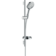 Душевой гарнитур hansgrohe Raindance Select S 120 3jet со штангой 65 см и мыльницей 26630000, хром