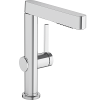 Смеситель для раковины hansgrohe Finoris 230, с вытяжным душем 2jet, со сливным клапаном Push-Open