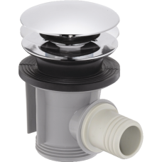 Система слива для ванны hansgrohe Push-Open 50107000, хром