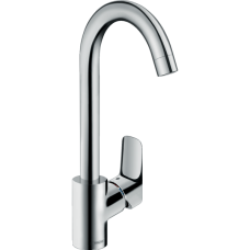 Смеситель для кухонной мойки hansgrohe Logis M31 260, Eco 71861000, хром