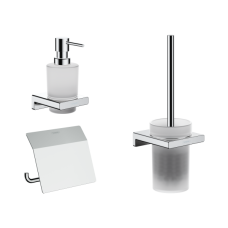 Готовый набор аксессуаров hansgrohe AddStoris HG-PR204, хром
