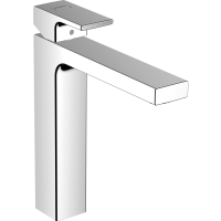 Смеситель для раковины hansgrohe Vernis Shape 190, со сливным гарнитуром, хром
