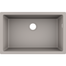 Кухонная мойка hansgrohe S51 S510-U660 интегрированная 43432380, серый бетон