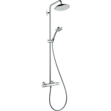 Душевая система hansgrohe Croma 220 1jet с термостатом 27185000, хром