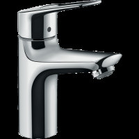 Смеситель для раковины hansgrohe Novus Loop 100, со сливным гарнитуром, хром