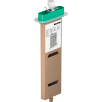 Встраиваемая часть для монтажа на край ванны hansgrohe sBox
