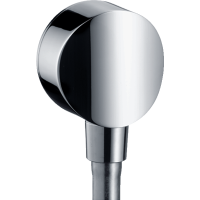Шланговое подключение hansgrohe FixFit S с клапаном обратного тока 27456000, хром
