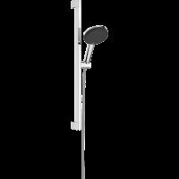 Душевой гарнитур hansgrohe Raindance Alive Select 125, 3 струи, со штангой Unica E Puro 65 см, 24600000, хром