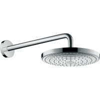 Верхний душ hansgrohe Raindance Select S 240 2jet EcoSmart с настенным кронштейном, хром