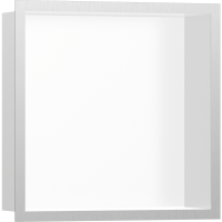 Настенный короб hansgrohe XtraStoris Individual, с дизайнерской рамой, 30х30х10 см
