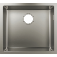 Кухонная мойка hansgrohe S71 S719-U500 интегрированная, нержавеющая сталь