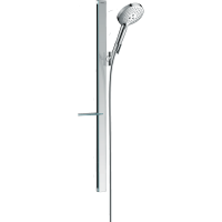 Душевой набор 120 3jet EcoSmart 9 л/мин со штангой 90 см и мыльницей Hansgrohe Raindance Select