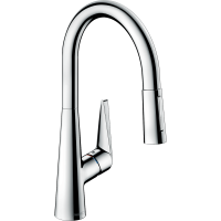 Кухонный смеситель однорычажный, 200, с вытяжным душем, 2jet Hansgrohe