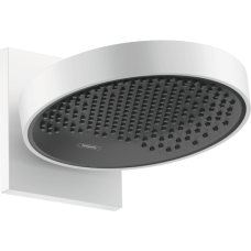Верхний душ hansgrohe Rainfinity 250 1jet EcoSmart с настенным креплением 26227700, матовый белый