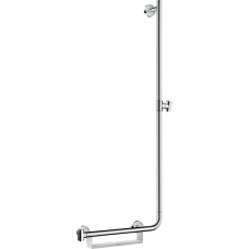 Душевая штанга hansgrohe Unica Comfort 110 см, правосторонняя 26404400, белый/хром