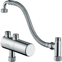 Термостат под умывальник hansgrohe Ecostat, хром