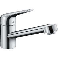 Смеситель для кухонной мойки hansgrohe Focus M42 100, 1jet, хром