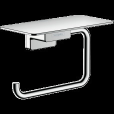 Держатель туалетной бумаги с полкой Hansgrohe AddStoris 41772_cfg