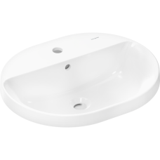 Раковина hansgrohe Xuniva U встраиваемая 55x45 см, 60161450, белый