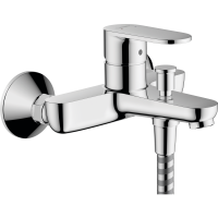 Смеситель для ванны hansgrohe Vernis Blend внешнего монтажа, 2 режима расхода воды, хром