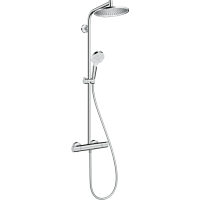Душевая система hansgrohe Crometta S 240 1jet с термостатом 27267000, хром