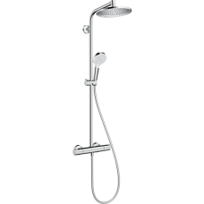 Душевая система hansgrohe Crometta S 240 1jet с термостатом 27267000, хром