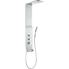 Душевая панель hansgrohe Raindance Lift 180 2jet с термостатом 27008000, матовый хром/хром