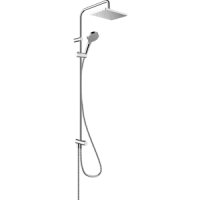 Душевая система hansgrohe Vernis Shape 230 1jet Reno с переключателем потоков, хром