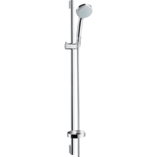 Душевой гарнитур hansgrohe Croma 100 4jet Vario со штангой 90 см и мыльницей 27771000, хром