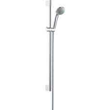 Душевой гарнитур hansgrohe Crometta 85 1jet Mono Green со штангой 65 см 27652000, хром