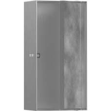 Настенный короб hansgrohe XtraStoris Rock с дверью для облицовки плиткой, 30х30х10 см