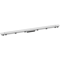 Внешняя часть трапа для душа hansgrohe RainDrain Match Plus, 120 см, с регулировкой по высоте 56218700, матовый белый